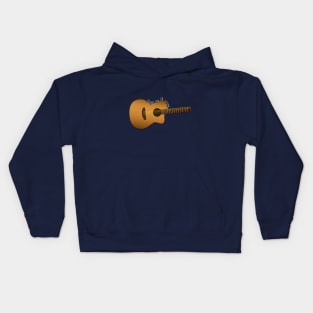 Finger my G string guitar Kids Hoodie